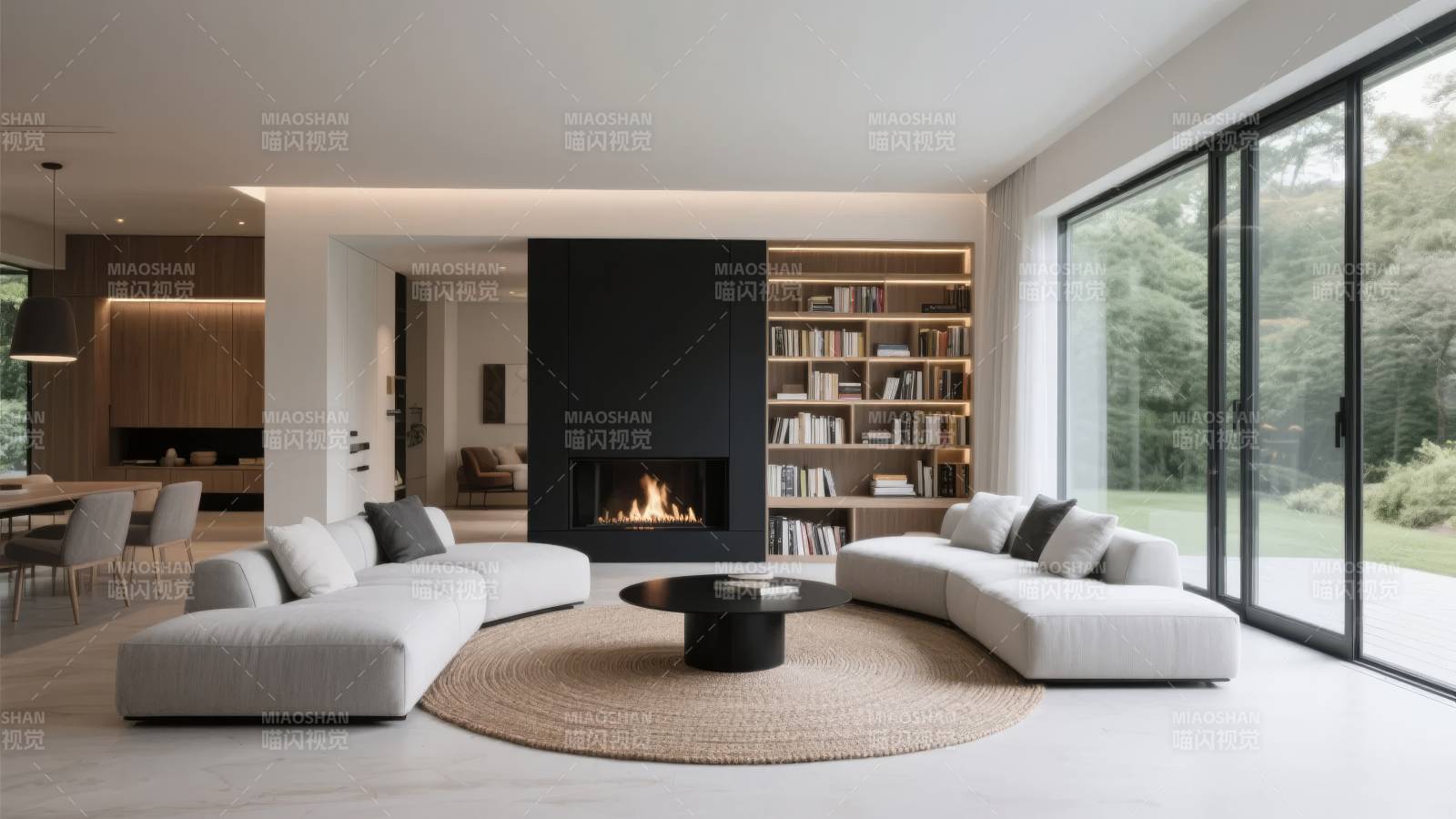 现代简约客厅设计图片