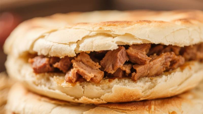 美味肉夹馍图片