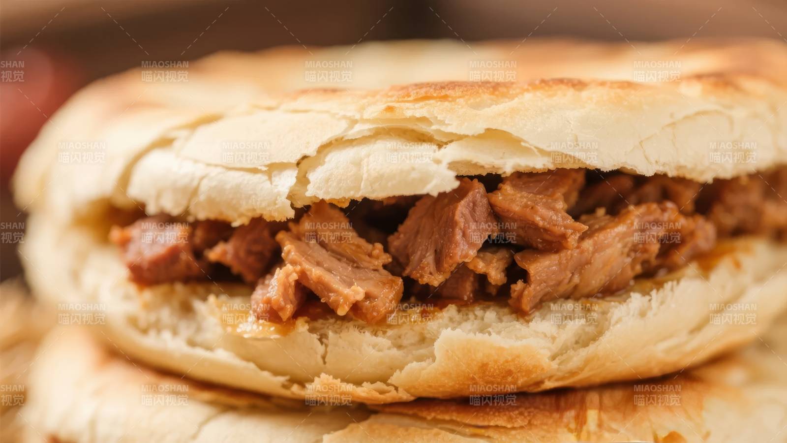 美味肉夹馍图片