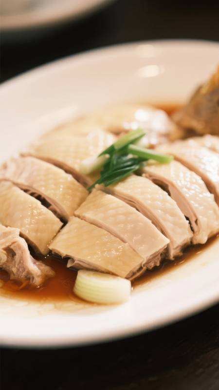 白切鸡 鲜嫩可口图片