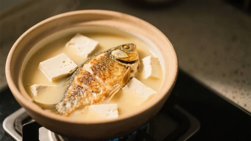 鱼豆腐汤图片