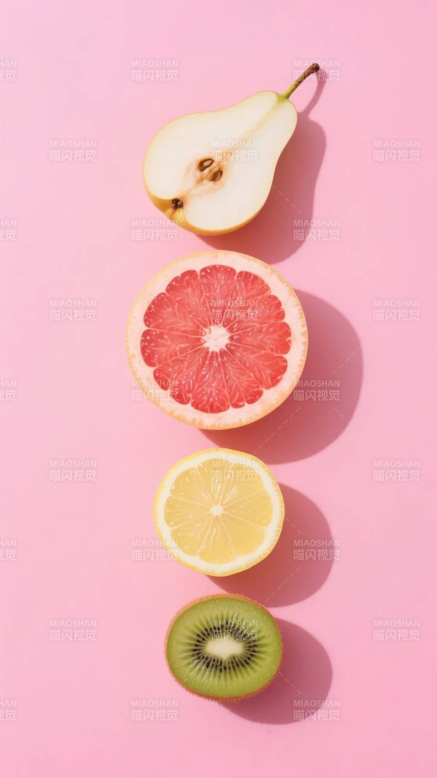 水果切片艺术图片