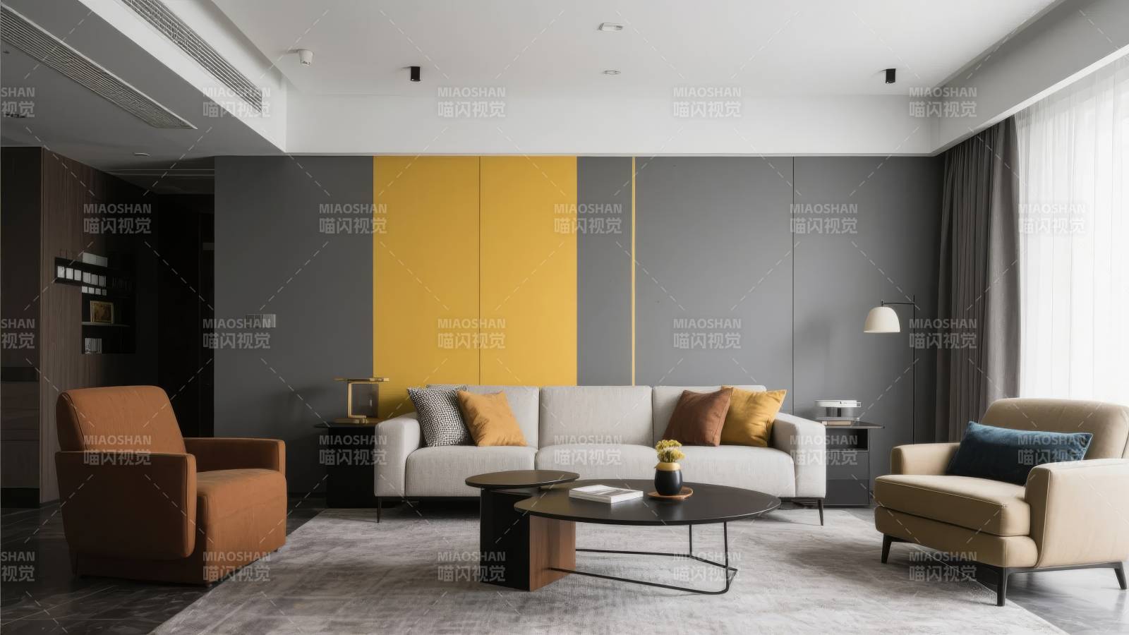 现代简约客厅设计图片