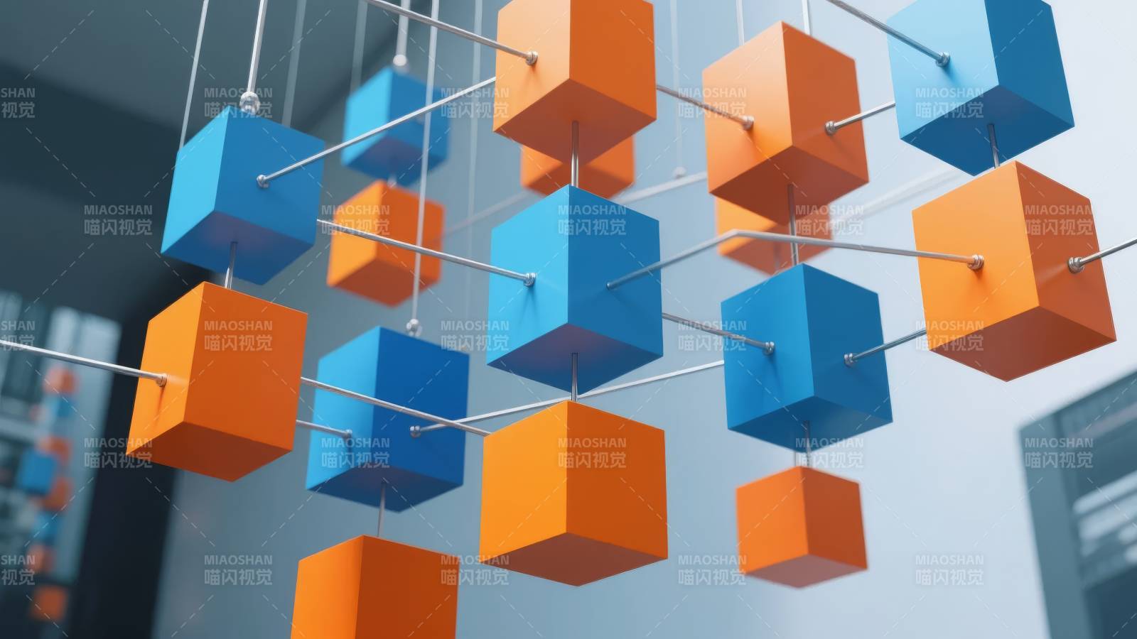 悬立方体艺术装置图片