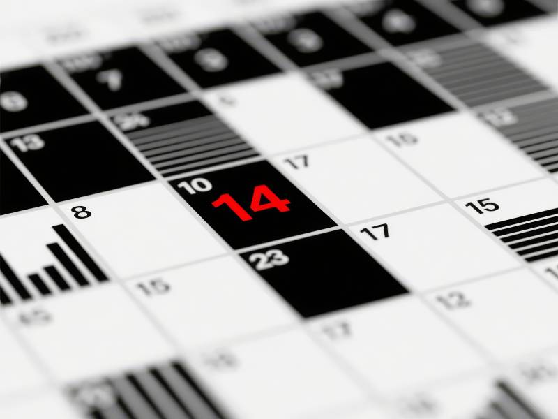 日历上的红色号图片