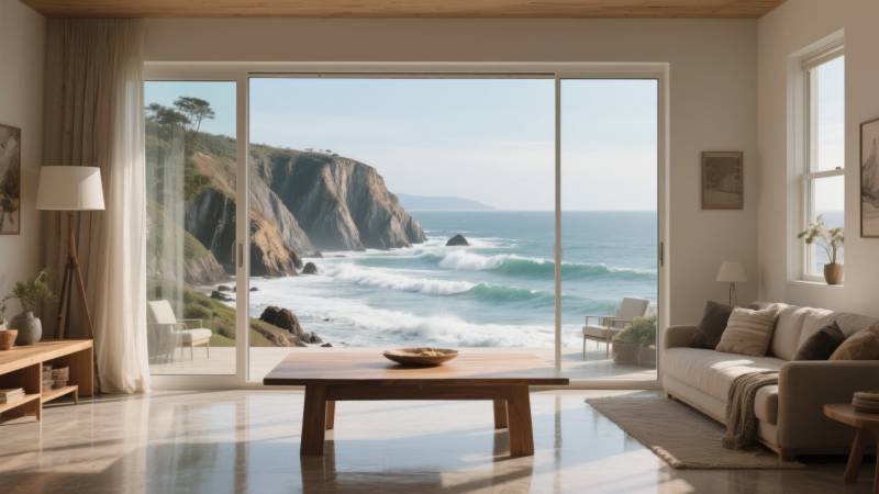 海景客厅 宁静惬意图片