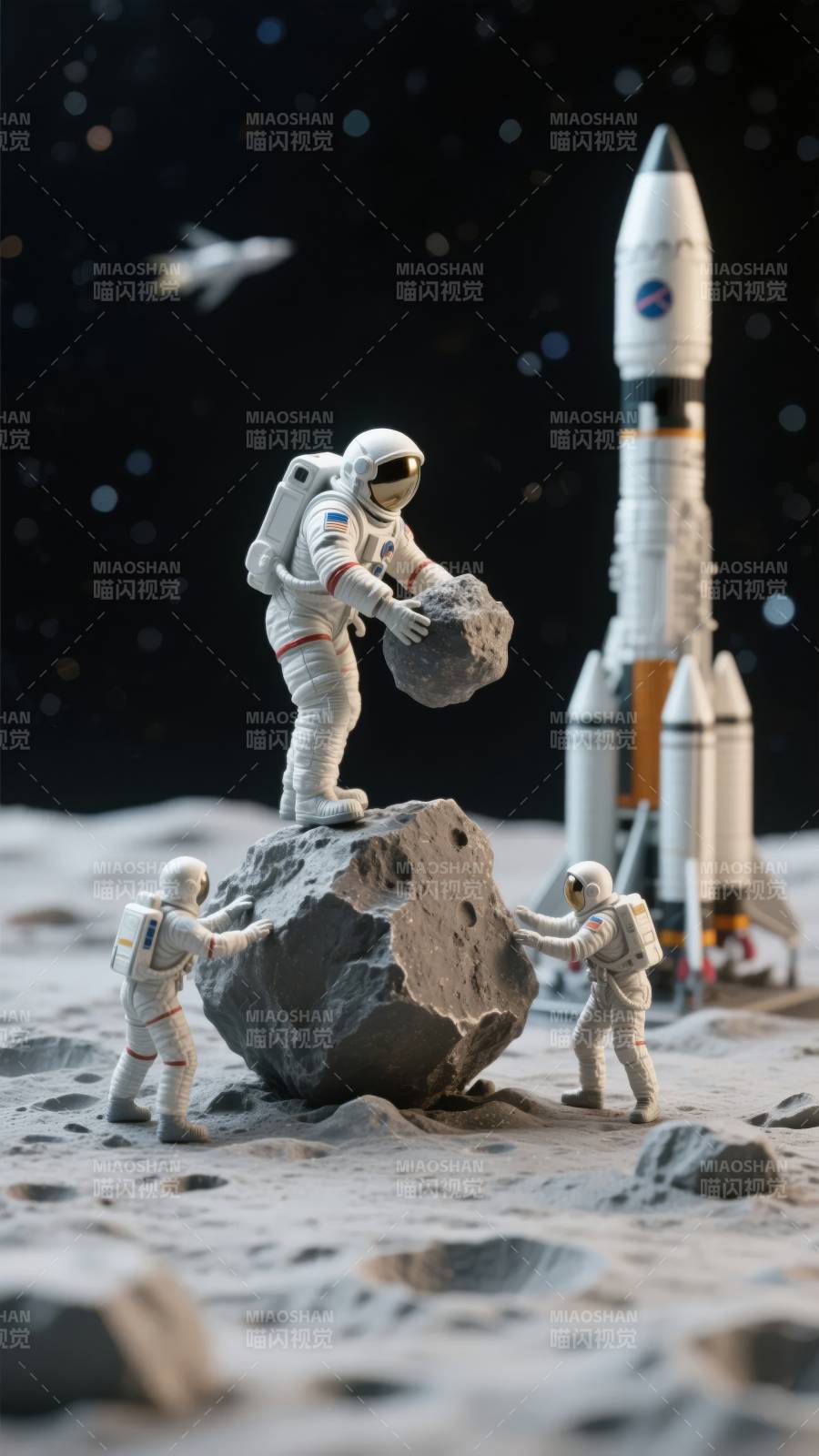 月球探索奇景图片