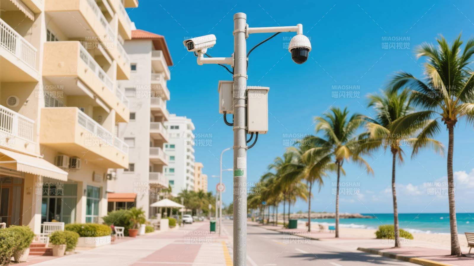 海滨监控街景图片