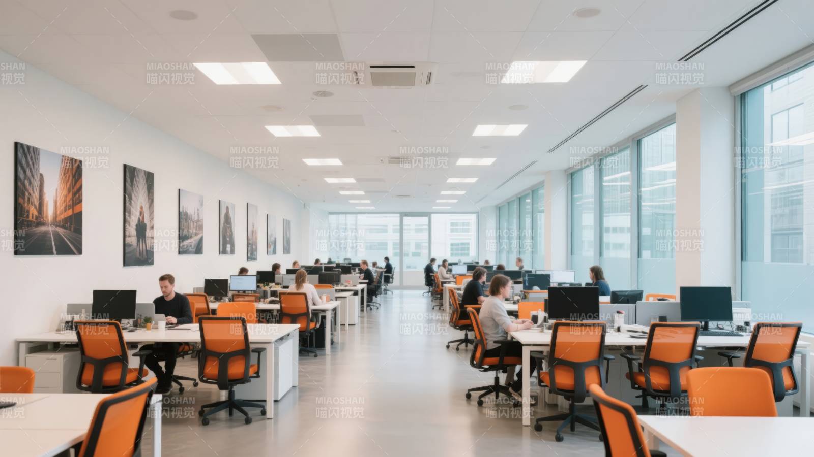 现代办公空间图片