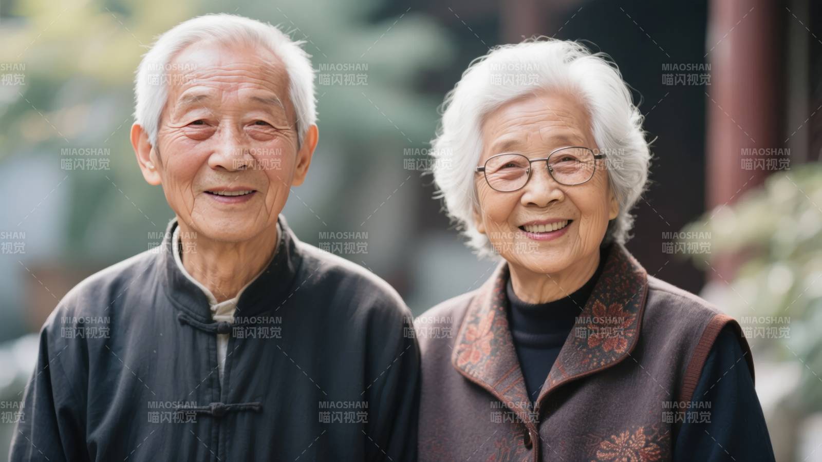 幸福晚年伴侣图片