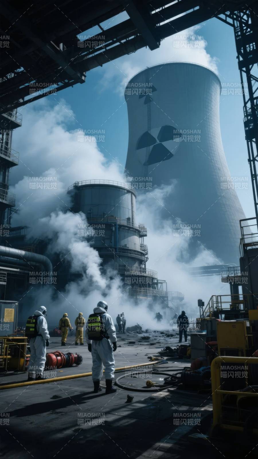 核电厂事故现场图片