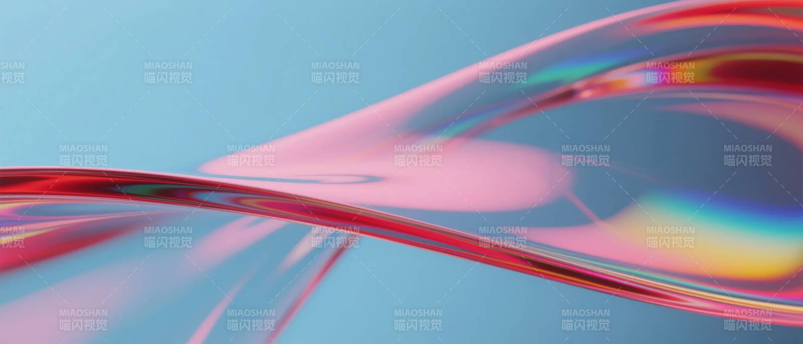 流光溢彩的曲线图片