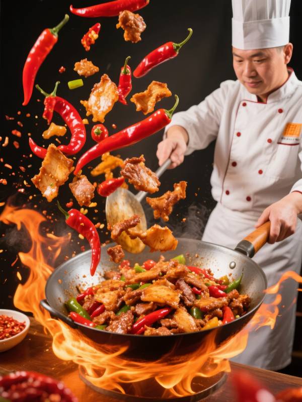 火辣炒肉 厨艺飞扬图片
