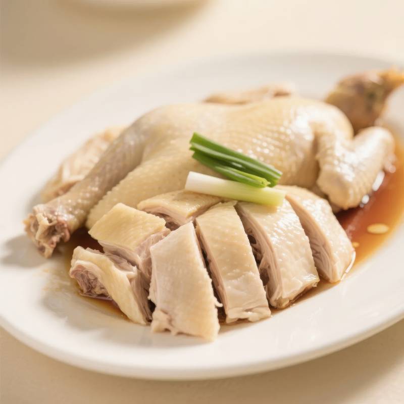 清蒸全鸡 鲜嫩可口图片