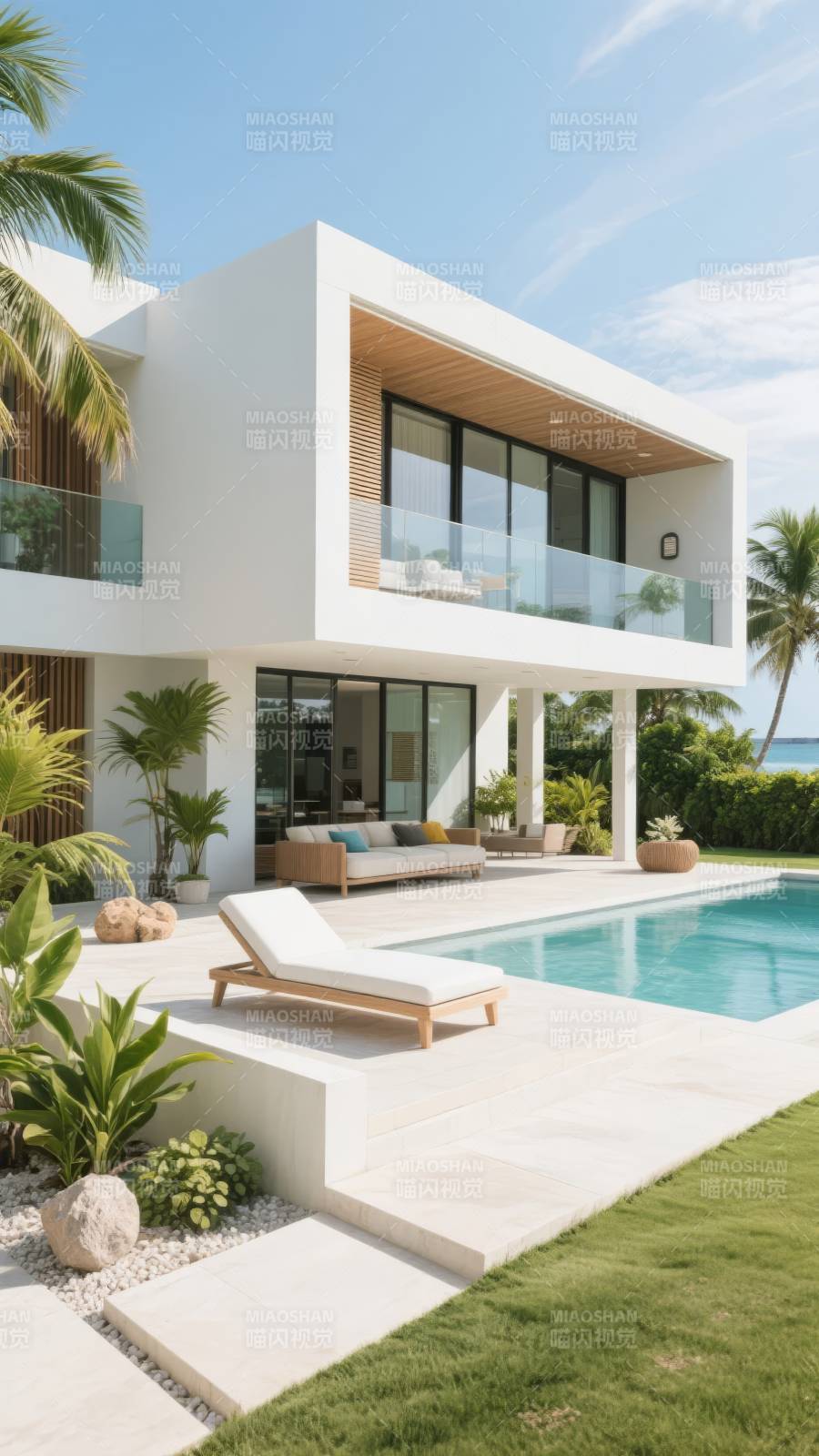 现代海滨别墅图片