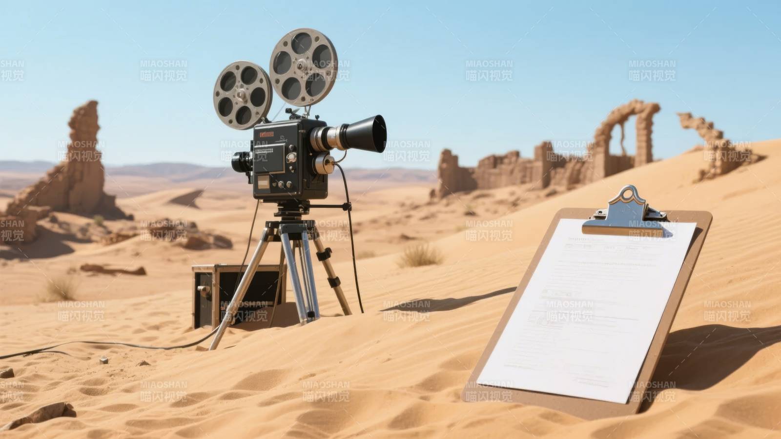 沙漠拍电影图片