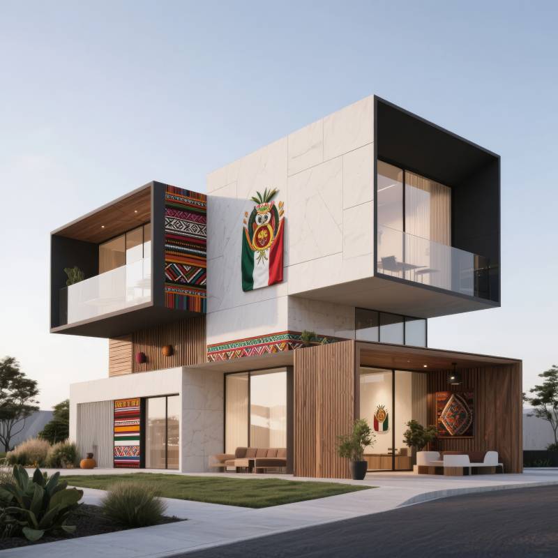 现代墨西哥风情住宅图片