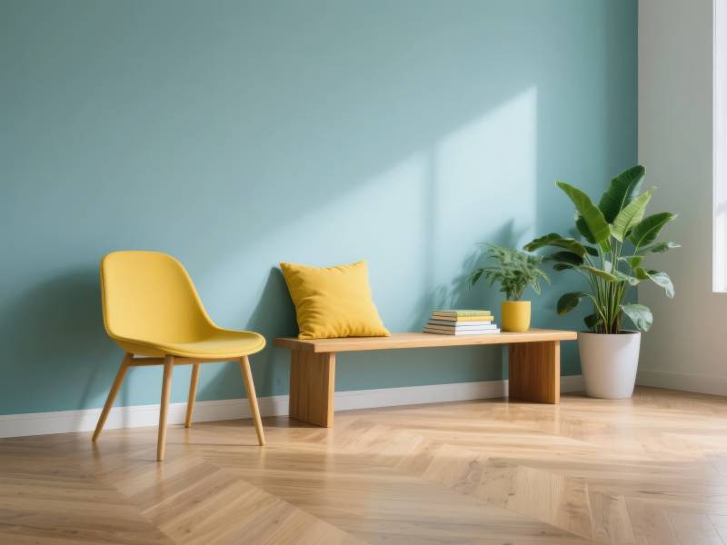 简约家居一角图片