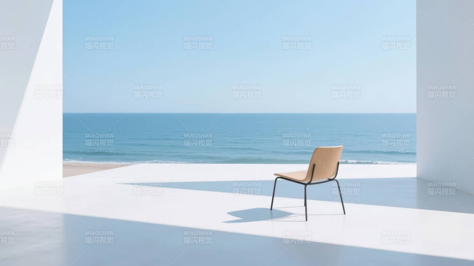 海边的静谧角落图片