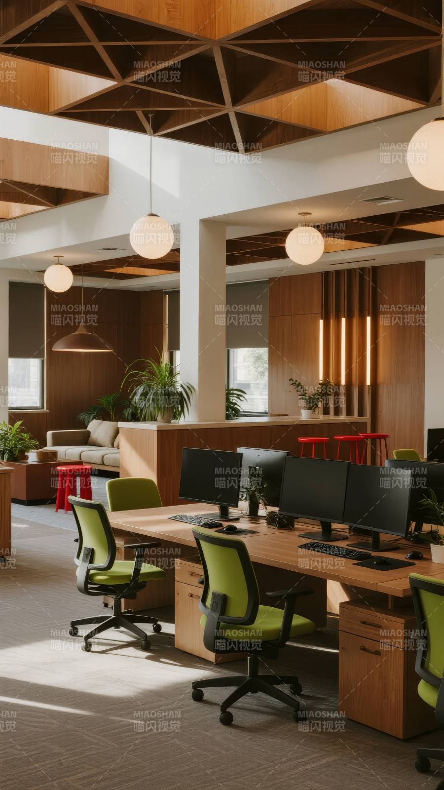 现代办公空间设计图片