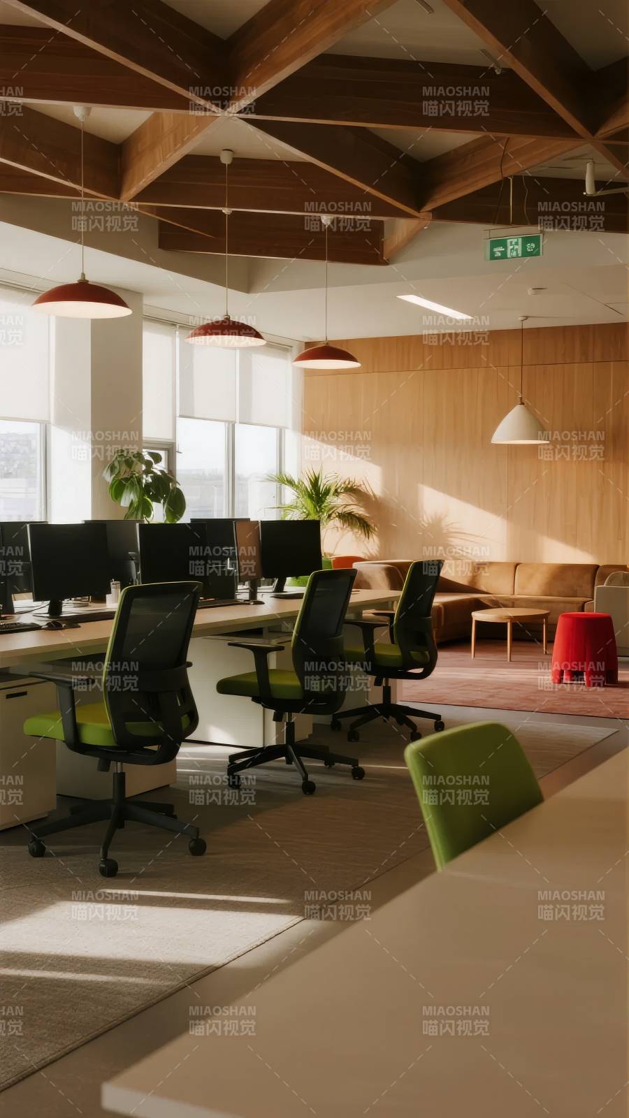 现代办公空间设计图片