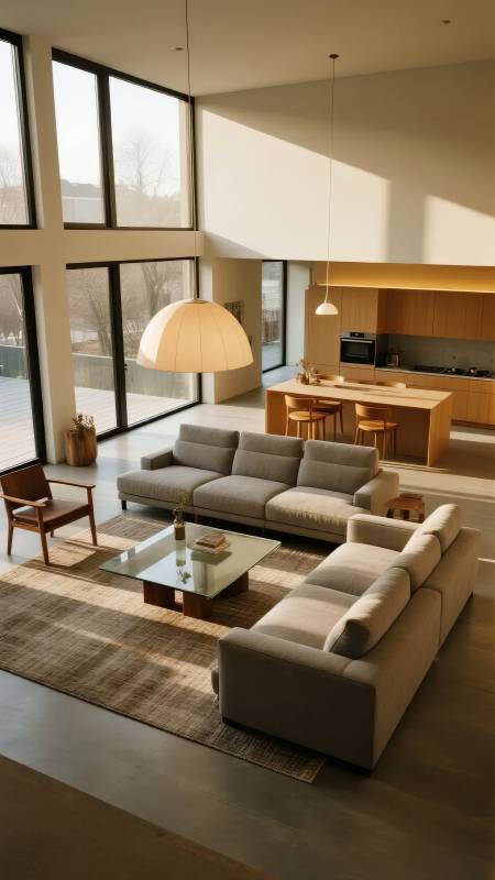 现代简约客厅设计图片