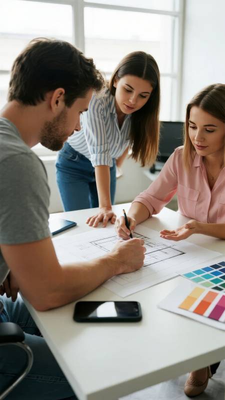 团队协作设计图图片