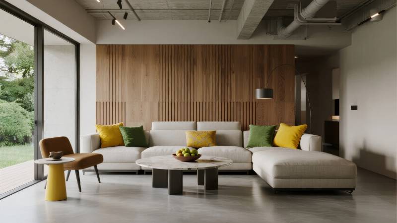 现代简约客厅设计图片