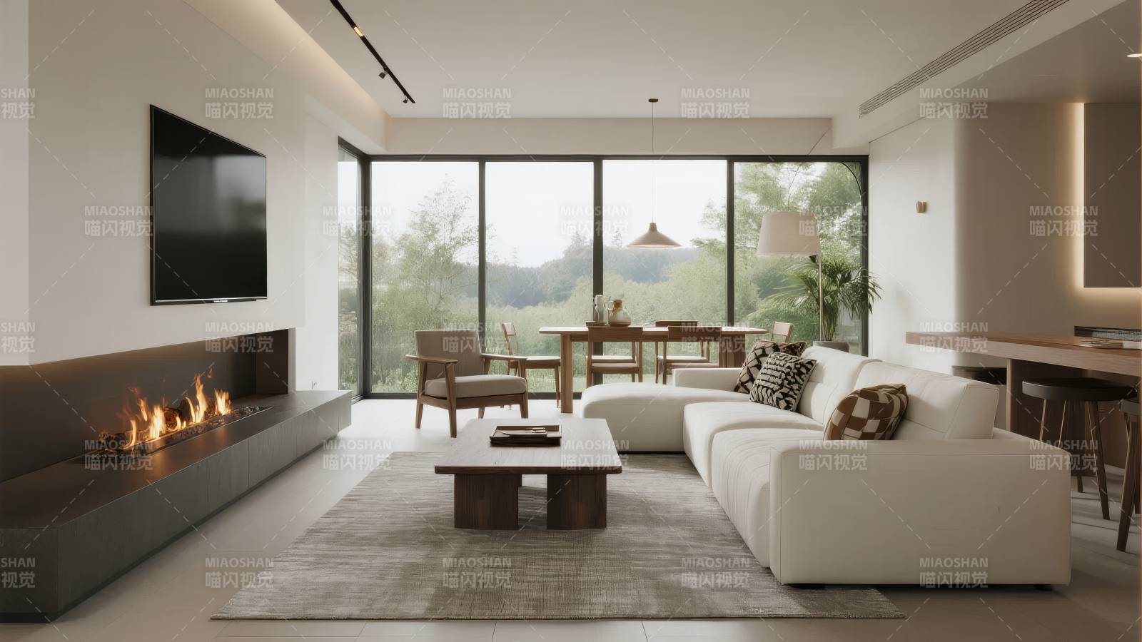 现代简约客厅设计图片