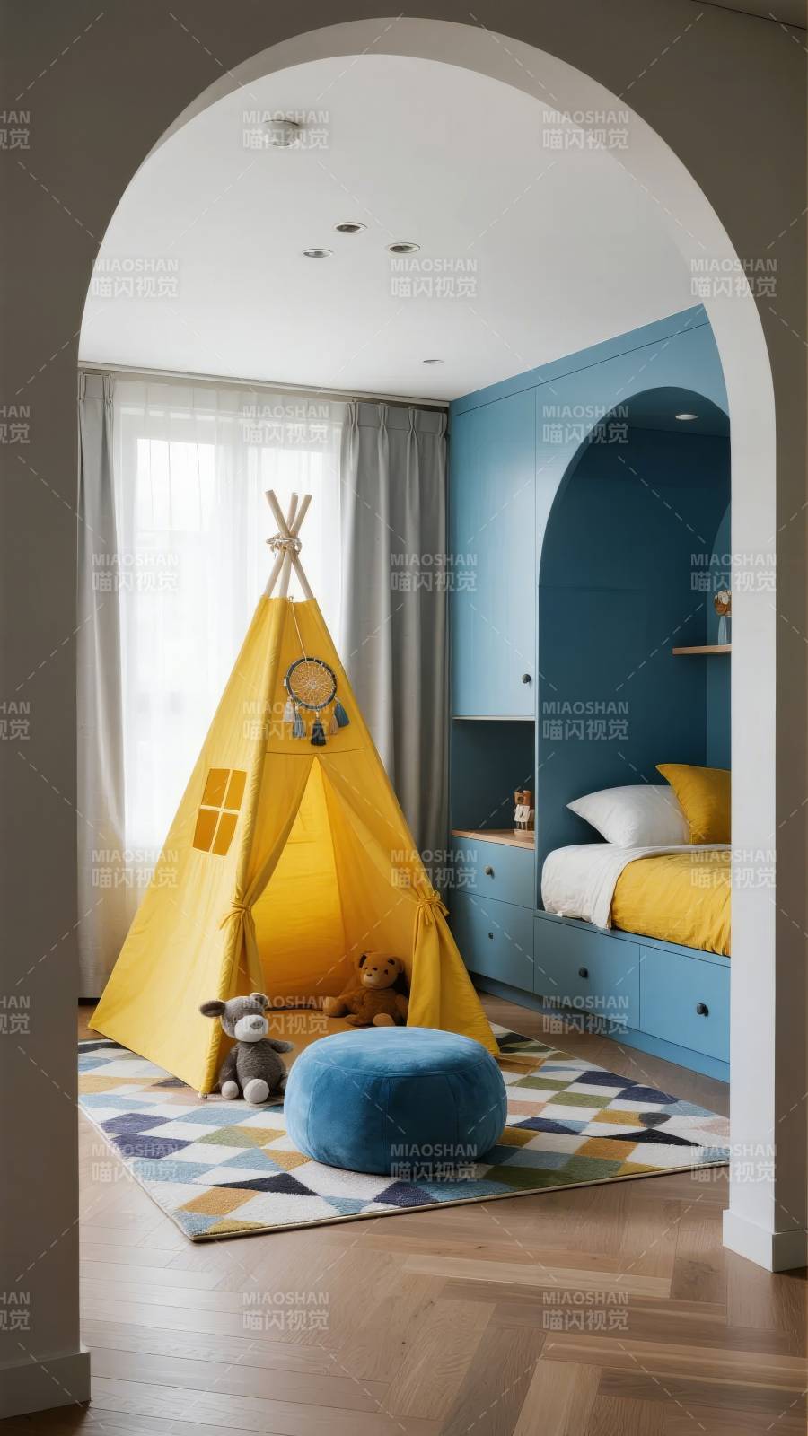 童趣卧室设计图片