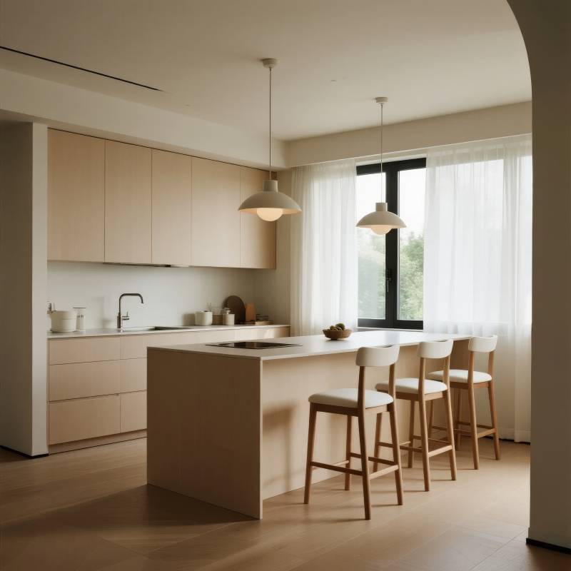 简约现代厨房设计图片