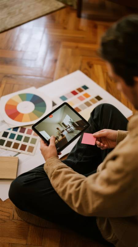 色彩搭配设计中图片