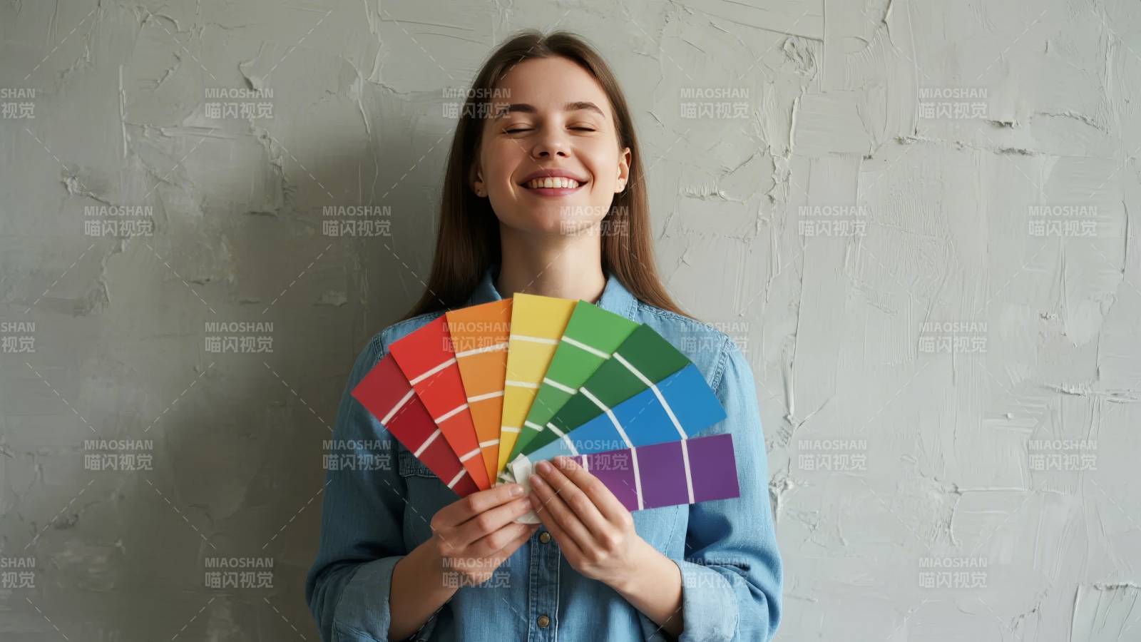 色彩选择 笑容灿烂图片