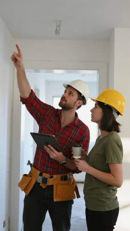 工地检查现场图片