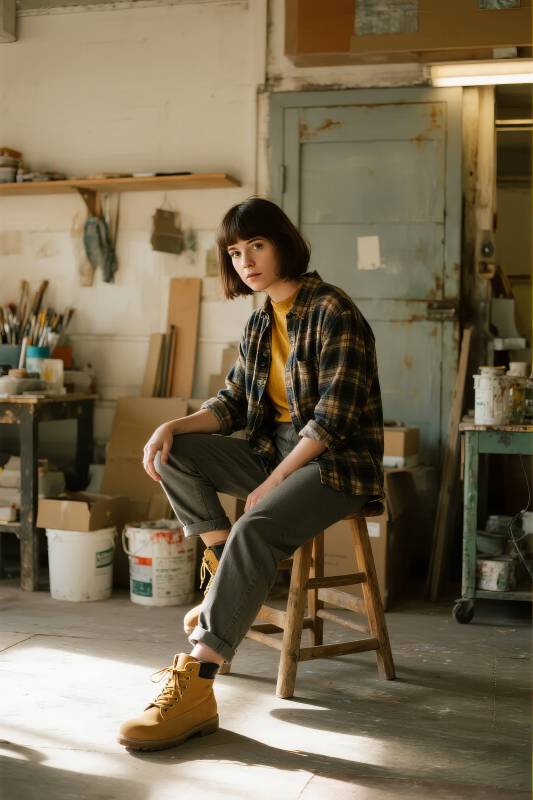 工坊里的静谧时光图片