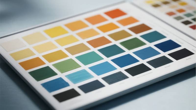 色彩样本卡图片