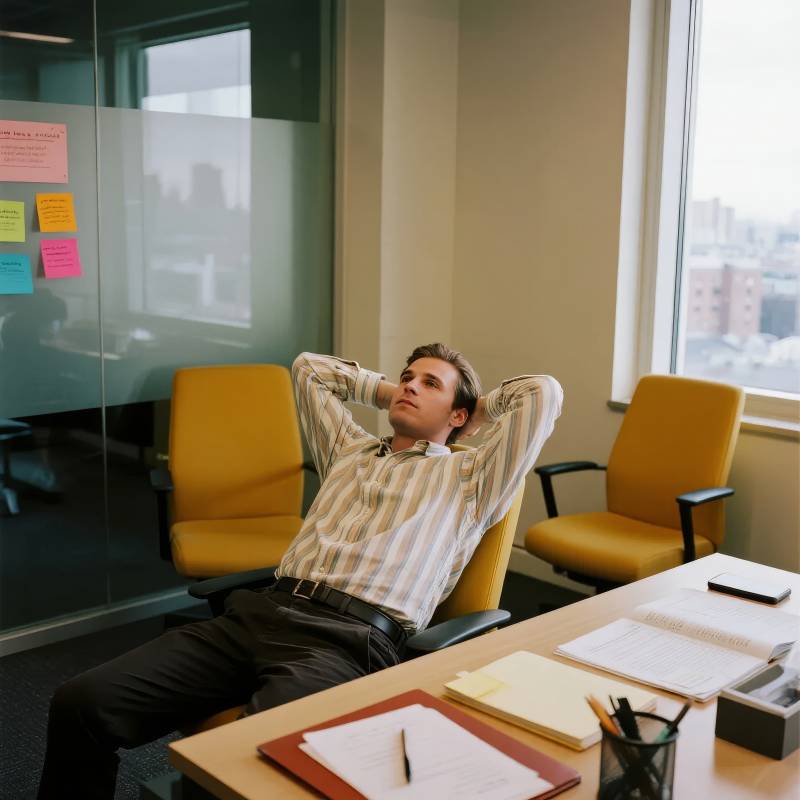 办公室午休时刻图片