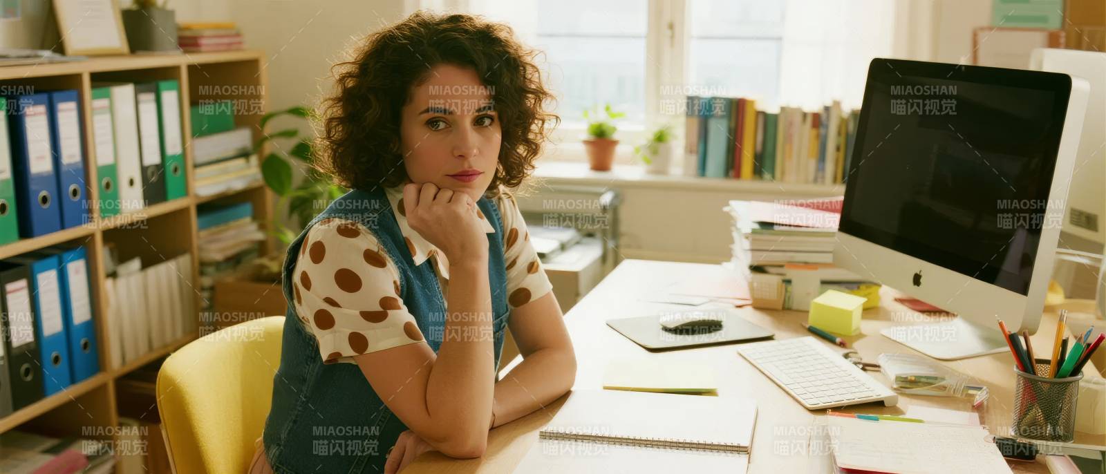 办公室里的沉思时刻图片