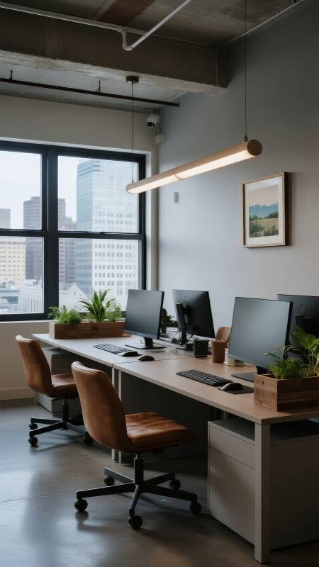 现代办公空间图片