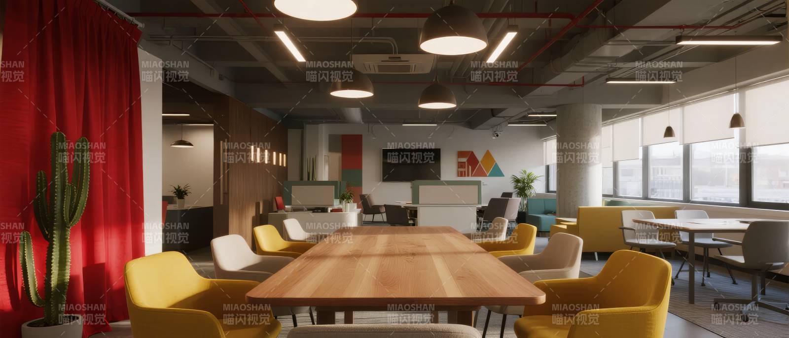 现代办公空间设计图片