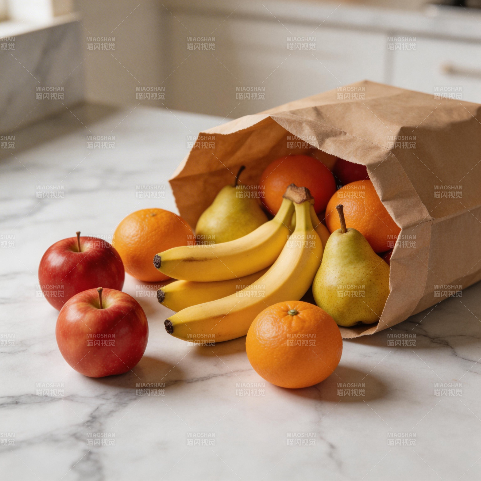 新鲜水果满袋香图片