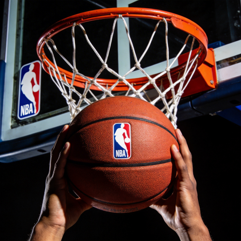 NBA篮球入筐瞬间图片