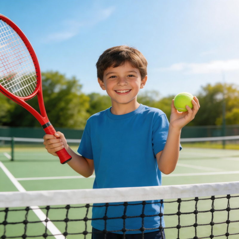 小球员网球初体验图片