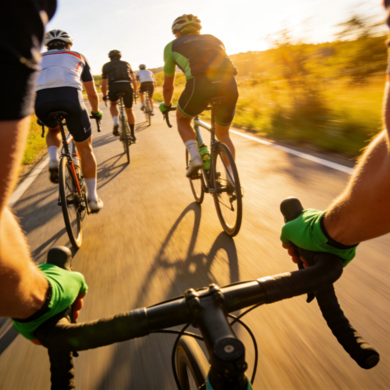 骑行追光之旅图片