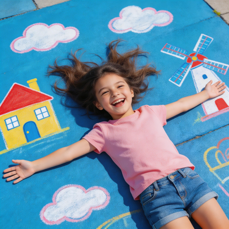 童趣涂鸦时光图片