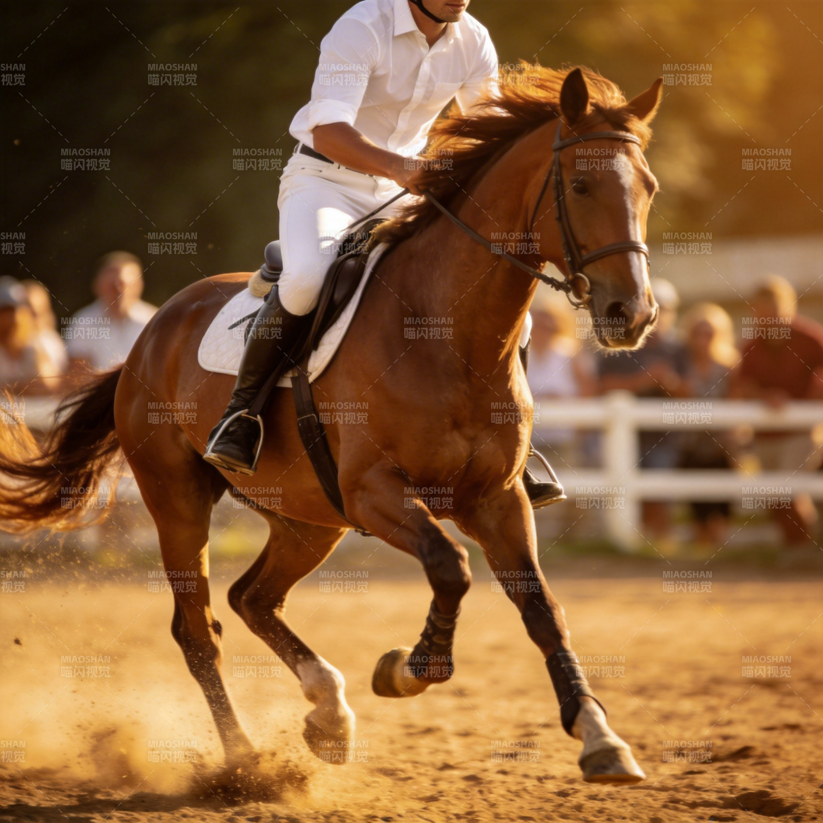 骏马奔腾 骑士驰骋图片