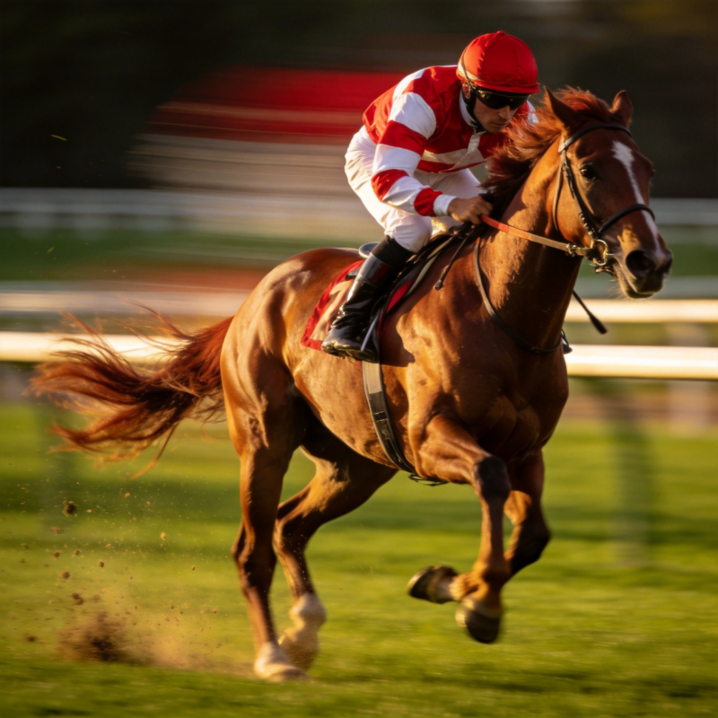 骏马奔腾 骑手疾驰图片