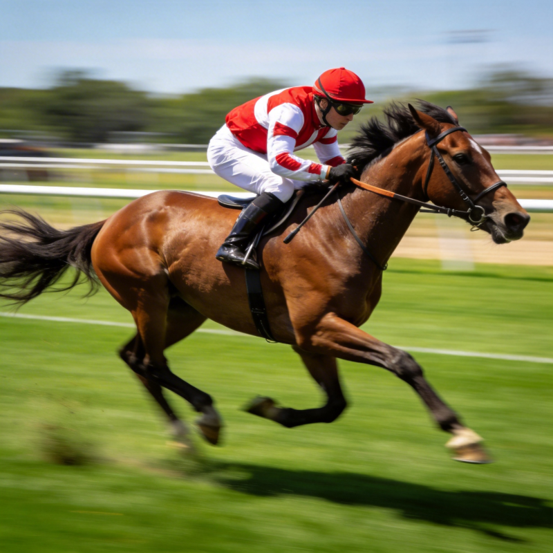 赛马飞驰瞬间图片