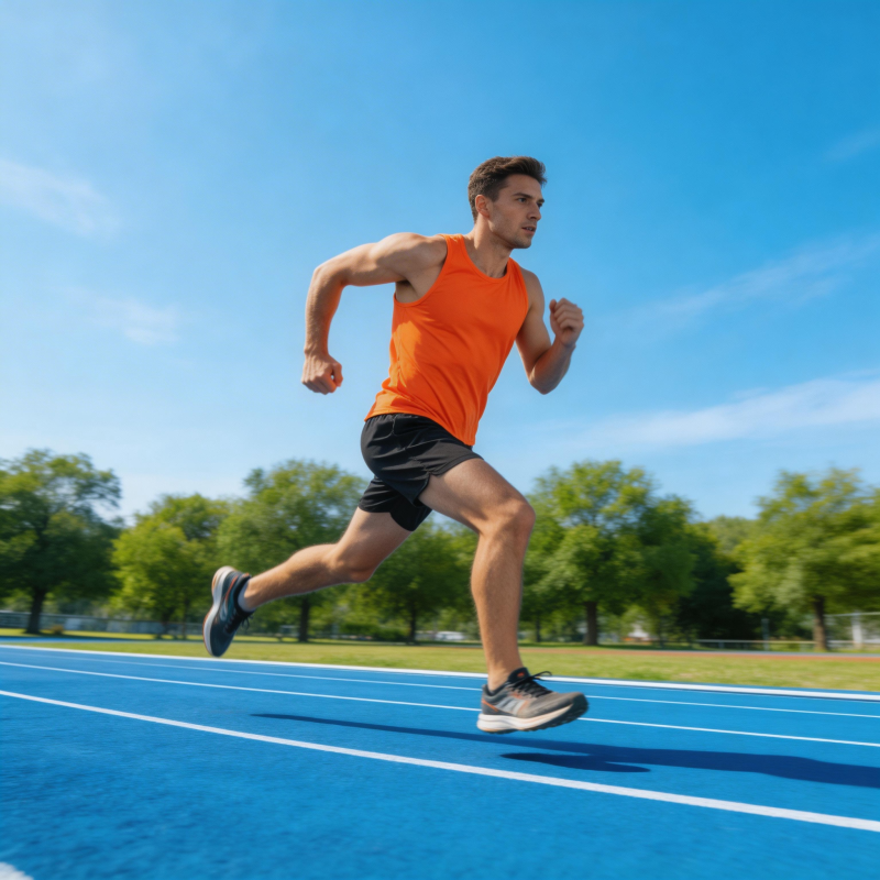 奔跑的运动员图片