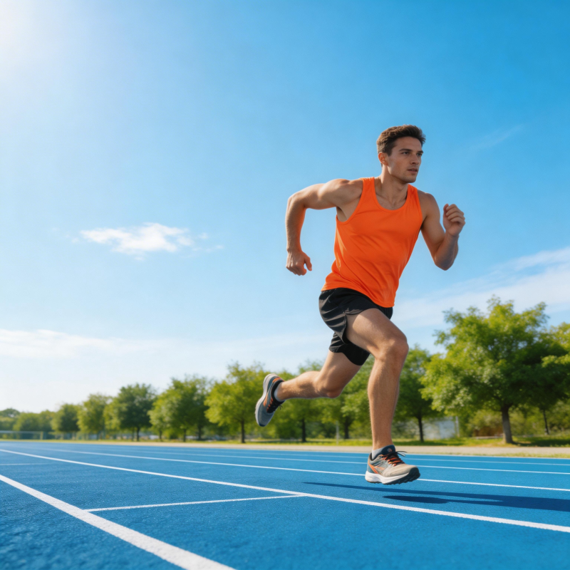 奔跑的运动员图片